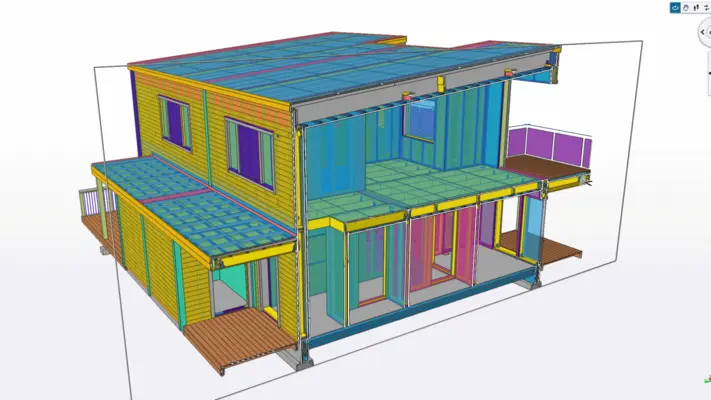 Image from Svingveien gallery. Timber Structure building.